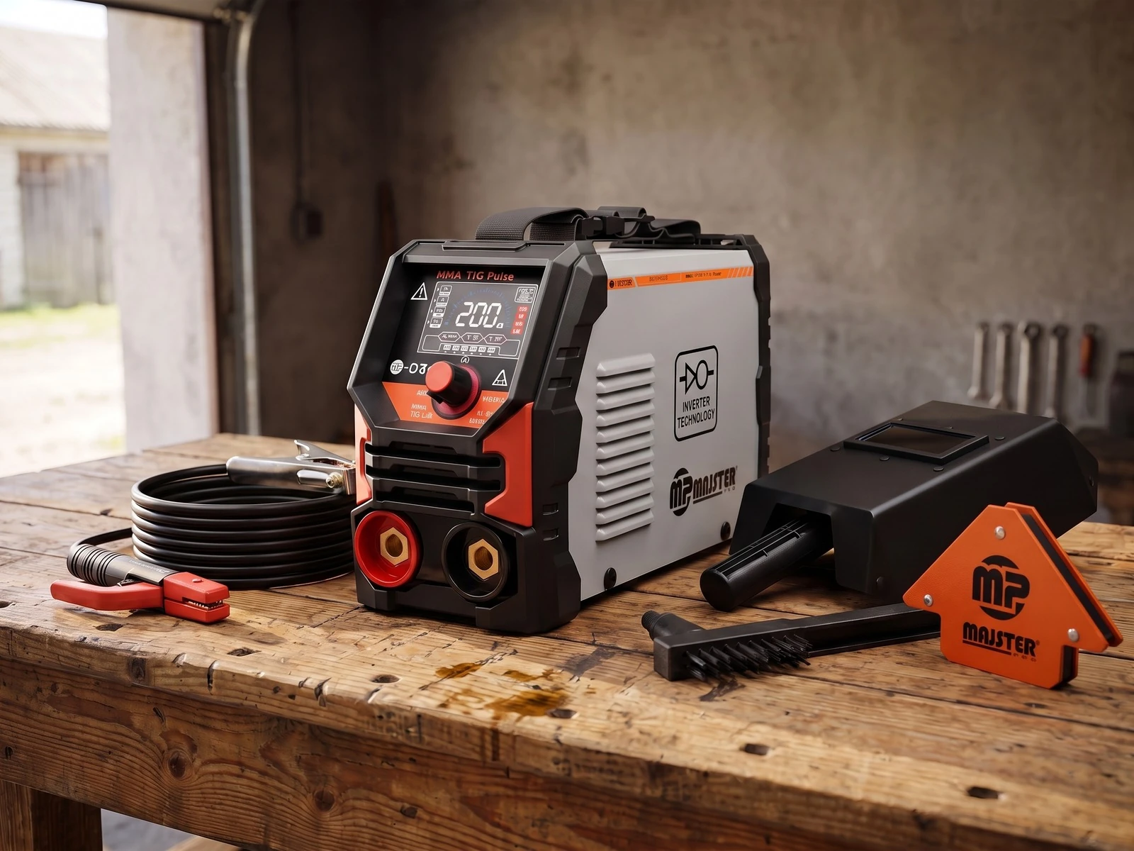 Spawarka Inwertorowa Majster PRO MP0118 200A - Torgus