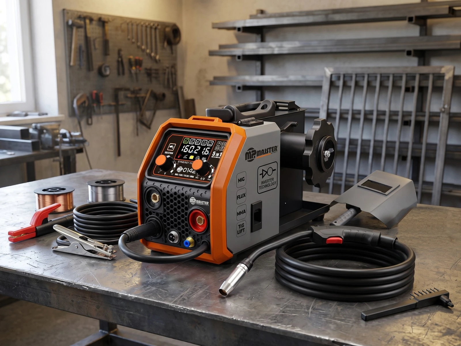 Spawarka Migomat Majster PRO MP0142 160A - Torgus