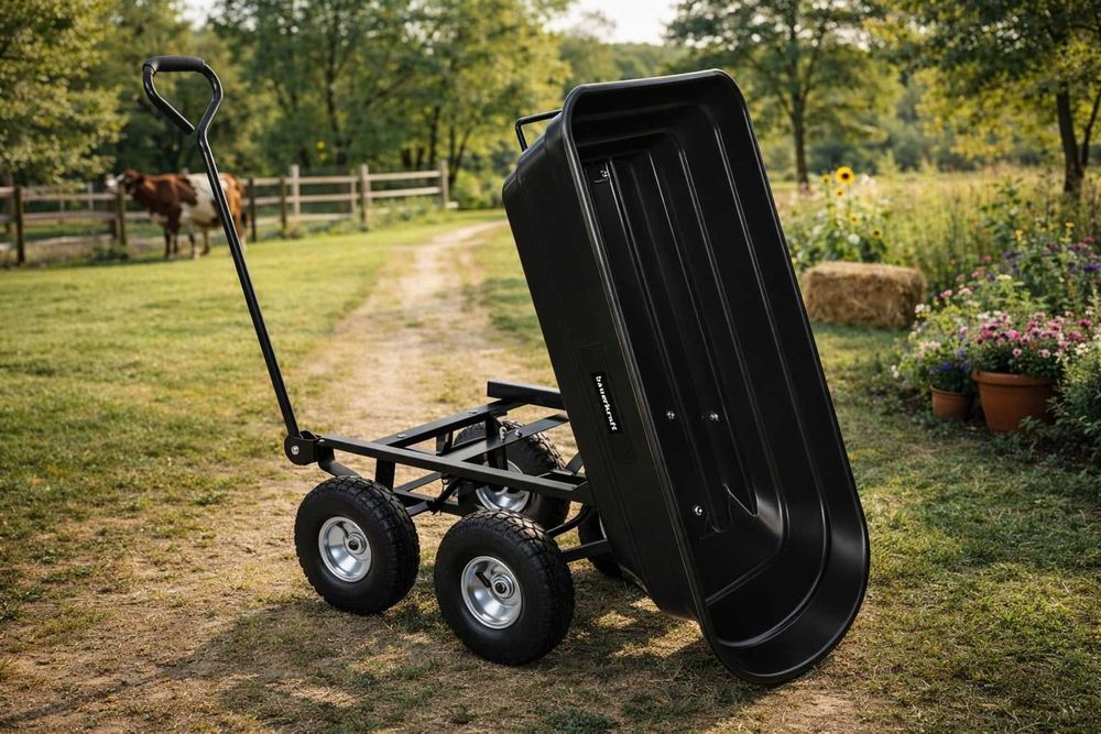 Wózek Transportowy Ogrodowy 100L / 300 kg